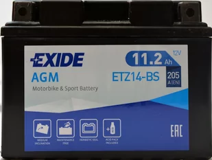 EXIDE ETZ14-BS - Akumulatory samochodowe - miniaturka - grafika 1