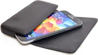 Etui i futerały do telefonów - etui na telefon komórkowy caseroxx pasujące do Samsung Galaxy S5 i9600 w kolorze czarnym, etui typu cross-body wykonane ze skóry syntetycznej - miniaturka - grafika 1