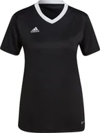 Bluzki damskie - Koszulka damska adidas Entrada 22 Jsy czarna H57572-2XL - miniaturka - grafika 1