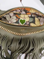 Nerki - Glamrock skórzana nerka z inicjałami - Julie - miniaturka - grafika 1