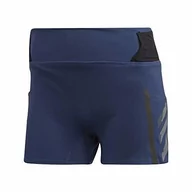 Spodnie damskie - Adidas Krótkie spodnie damskie W Agr Short niebieski Indtec 40 FI2410 - miniaturka - grafika 1