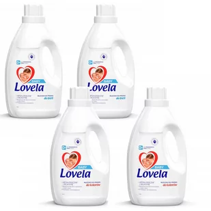 Lovela Baby mleczko do prania 4 x 1,45L Biel Kolor - Środki do prania - miniaturka - grafika 1
