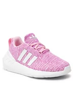 Buty dla dziewczynek - Adidas Buty Swift Run 22 C GW8181 Różowy - miniaturka - grafika 1