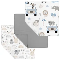 Pieluchy - PIELUSZKI ULEWAJKI MUŚLINOWE 30 x 30 cm BAWEŁNA 3 SZTUK PRODUKT POLSKI - miniaturka - grafika 1