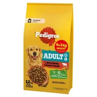 Sucha karma dla psów - PEDIGREE - Wołowina z warzywami 12 kg Sucha karma - miniaturka - grafika 1