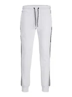 Spodenki męskie - JACK & JONES Męskie spodnie do biegania Jpstwill Jjreid Blocking Sweat Pant Sn - miniaturka - grafika 1
