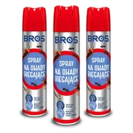 Zwalczanie i odstraszanie szkodników - Bros Spray Środek Na Owady Biegające 3X300Ml - miniaturka - grafika 1