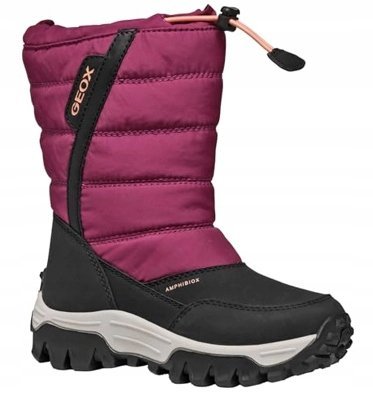 Geox Śniegowce Różowe Młodzieżowe Wsuwane 36 Jja