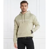 Bluzy męskie - Calvin Klein Bluza HERO LOGO HOODIE | Comfort fit - miniaturka - grafika 1