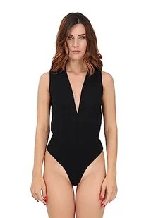 Pinko Pokój Body Georgette Stretch Koszulka damska, Z99_czarny Limuzyna, XXS - Koszulki i topy damskie - miniaturka - grafika 1