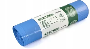 Worki Na Śmieci 120L Ldpe rolka 20szt Stalco - Worki na śmieci - miniaturka - grafika 1