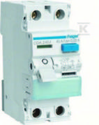 Bezpieczniki elektryczne - LEGRAND różnicowoprądowy typu A dwubiegunowy 40A 30mA CDA240J Hager - miniaturka - grafika 1