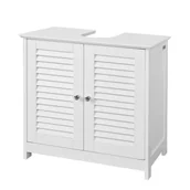 Szafki łazienkowe - SoBuy Szafka pod umywalkę, FRG237-W - miniaturka - grafika 1