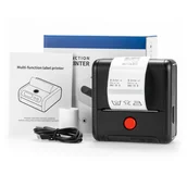 Drukarki kart i etykiet - Mini drukarka etykiet Phomemo M200 czarna Bluetooth szer. do 75 mm 203 DPI | KUP z zamiennikami i oszczędzaj! - ZADZWOŃ 730 811 399 - miniaturka - grafika 1