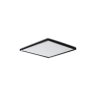 Lampy sufitowe - Plafon kwadratowy AZPO LED 12.3W Odcienie bieli 1150lm czarny wym: 2,8 x 22,5 x 22,5 cm IP54 Kanlux - miniaturka - grafika 1