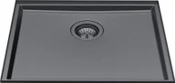 Zlewozmywaki - Foster Zlewozmywak PHANTOM BASE GUNMETAL 50x40cm Dno zlewozmywaka - miniaturka - grafika 1