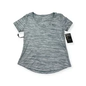 Bluzki damskie - Bluzka sportowa na krótki rękaw damska Nike S - miniaturka - grafika 1