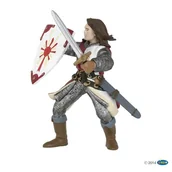 Figurki dla dzieci - Papo Lancelot czerwony - miniaturka - grafika 1