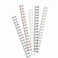 Artykuły biurowe - Grzbiet drutowy 3:1 8mm OPUS O.WIRE  BIAŁY 100szt. /3A08BIA100/ - miniaturka - grafika 1