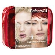 Akcesoria i kosmetyki do stylizacji brwi - RefectoCil RefectoCil Starter Kit Creative Colours | Zestaw startowy do henny brwi i rzęsy - miniaturka - grafika 1