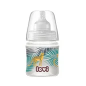 Butelki dla niemowląt - LOVI Butelka Trends 120 ml Jungle Vibes ze smoczkiem 0m+ - miniaturka - grafika 1