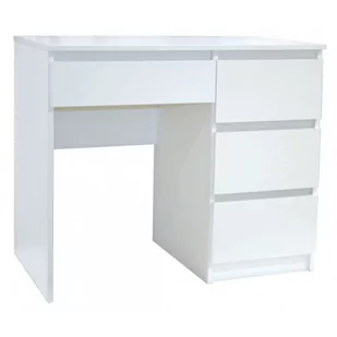 Białe minimalistyczne biurko - Bako 3X - Biurka - miniaturka - grafika 1