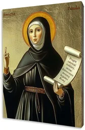 Ikona Świętej Pauli - Ikony i obrazy sakralne Ikona Świętej Pauli - Ikony i obrazy sakralne - miniaturka - grafika 1