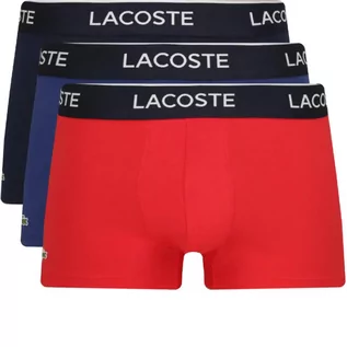 Majtki męskie - Lacoste Bokserki 3-pack - grafika 1