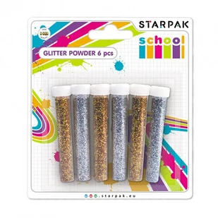 Starpak brokat sypki złoty i srebrny - Zabawki kreatywne - miniaturka - grafika 2