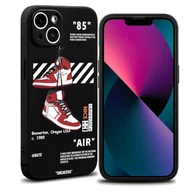 Etui i futerały do telefonów - Fajne etui na telefon iPhone 13 etui dla chłopców mężczyzn estetyczne czerwone koszykówka odporna na upadki ochrona soczewek sportowe trampki design uliczny odporne na wstrząsy designerskie etui - miniaturka - grafika 1
