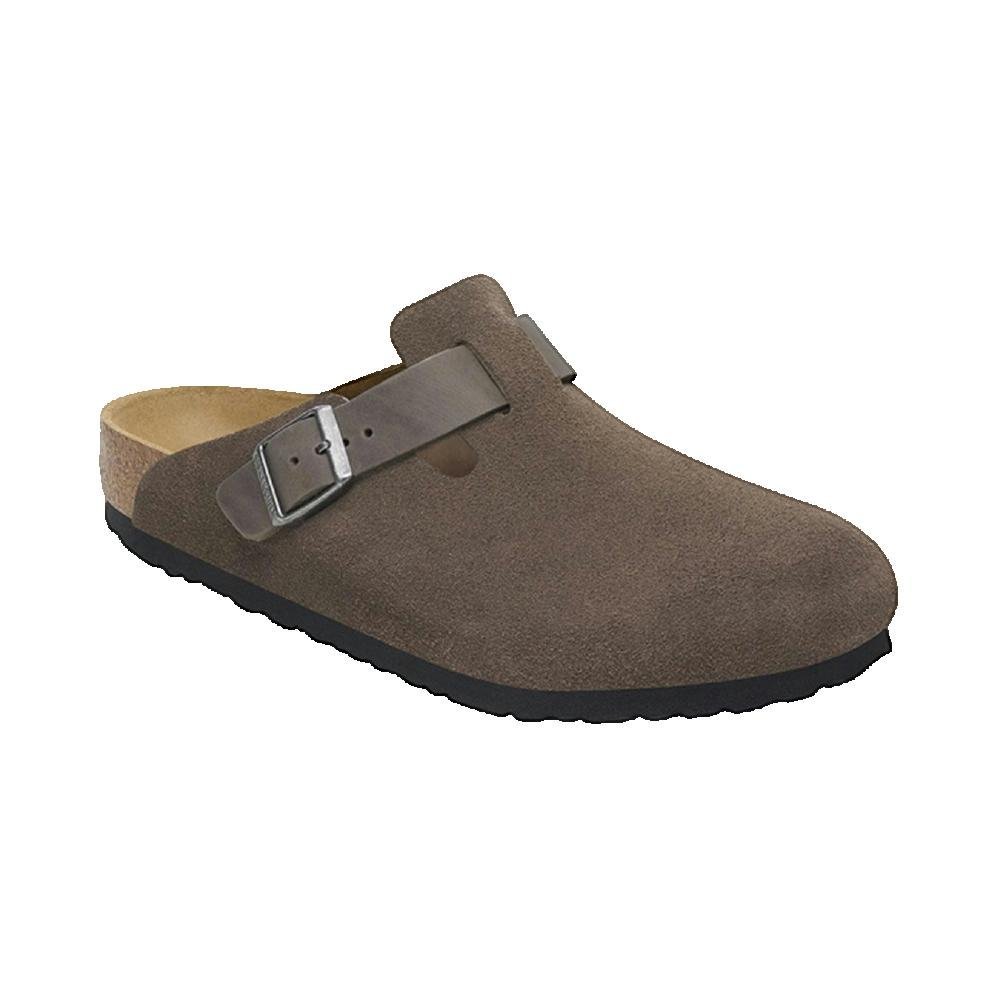Birkenstock Męskie Klapki Boston Skórzane