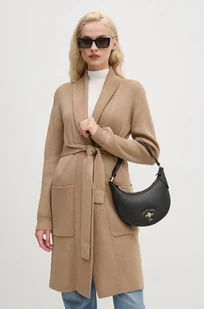 Joop! sweter damski kolor beżowy 30043656 - Swetry damskie - miniaturka - grafika 1