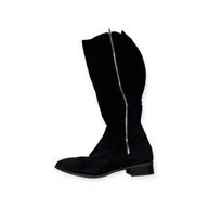 Kozaki damskie - Kozaki długie czarne damskie zamek Asos 40 - miniaturka - grafika 1