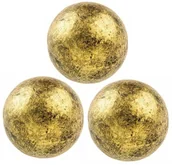 Dodatki do ciast w proszku - DEKORACJE NA TORT Kulki czekoladowe złote 3 szt. - miniaturka - grafika 1