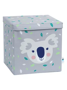 STORE IT Pudełko "Koala" w kolorze szarym - 33 x 33 x 33 cm - Pudła i pojemniki do przechowywania - miniaturka - grafika 1