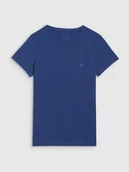 Bluzki damskie - Koszulka Damska 4F T-shirt Bluzka Bawełniana Okrągły Dekolt F2255-031S-XS - miniaturka - grafika 1