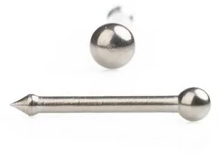 Zestaw do przekłuwania nosa Studex Medisept mini kulka kolor srebrny meds300wtn - Piercing - miniaturka - grafika 1