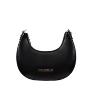 Torebki damskie - Love Moschino JC4048PP1MLF0000, damska torba na ramię, czarna, wyjątkowa, Czarny, Taglia unica - miniaturka - grafika 1