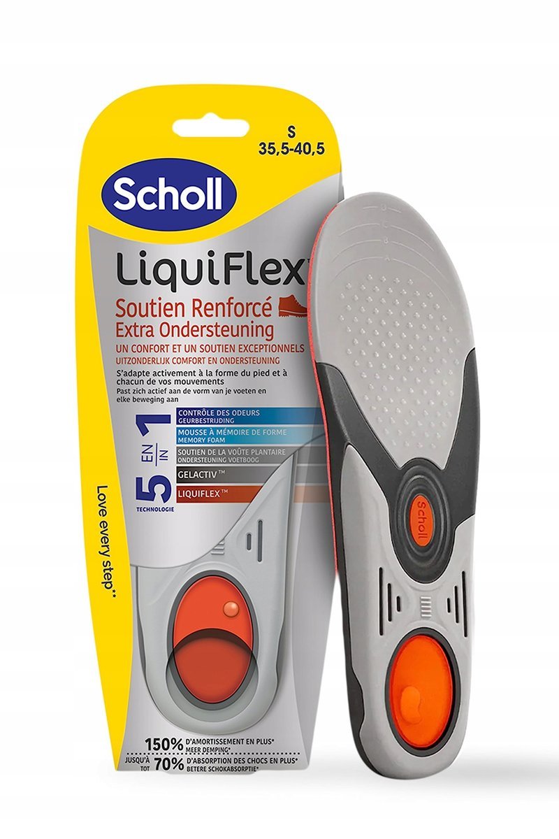 Scholl Podeszwa LiquiFlex Wzmocnione wsparcie - Buty damskie