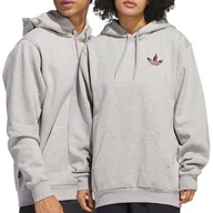 Bluzy męskie - Bluza adidas Originals Trefoil Torch JC8780 - szara - miniaturka - grafika 1