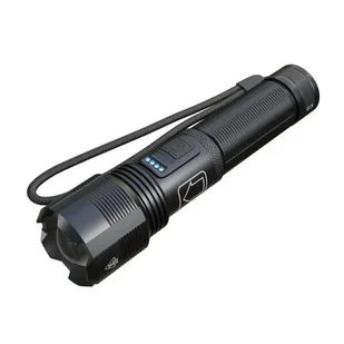 Latarka Led Taktyczna Mocna Na Akumulator Usb - Latarki - miniaturka - grafika 1