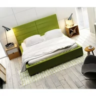 Łóżka - New Design Łóżko QUADDRO DOUBLE tapicerowane Rozmiar 160x200 Tkanina Grupa II Pojemnik Z pojemnikiem - miniaturka - grafika 1