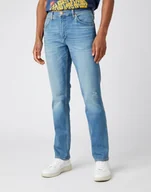 Spodnie męskie - Wrangler Greensboro Męskie Spodnie Jeansowe Dusty Devil W15Qc4665-W31 L34 - miniaturka - grafika 1