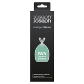 Worki na śmieci - Joseph Joseph iw5 worków na śmieci 20 L, plastik, czarna, 7,8 x 7,8 x 22 cm, 20-jednostek 30028 - miniaturka - grafika 1