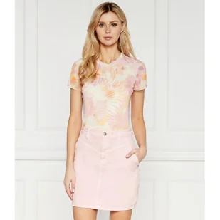 Desigual T-shirt Slim Fit - Koszulki i topy damskie - miniaturka - grafika 1