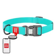 Obroże dla psów - Wodoodporna świecąca obroża dla psów z paszportem QR WAUDOG szer. 40 mm, dł. 46-70 cm Waudog - miniaturka - grafika 1