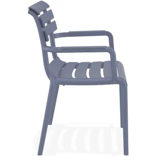 Meble ogrodowe Siesta Paris Sky 70 Dark Grey 2+1 - Meble gastronomiczne - miniaturka - grafika 7