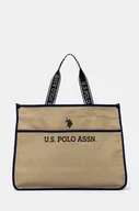 Torebki damskie - U.S. Polo Assn. torebka kolor beżowy BEUHX2831WUY - miniaturka - grafika 1