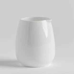 Klasyczny Mlecznik z Porcelany Kostnej Bianco - Mleczniki - miniaturka - grafika 1