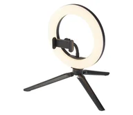 Lampy studyjne - Ledvance -LED Lampa ściemnialna ze stojakiem i uchwyt do vlogowania LED/5,5W/USB - miniaturka - grafika 1